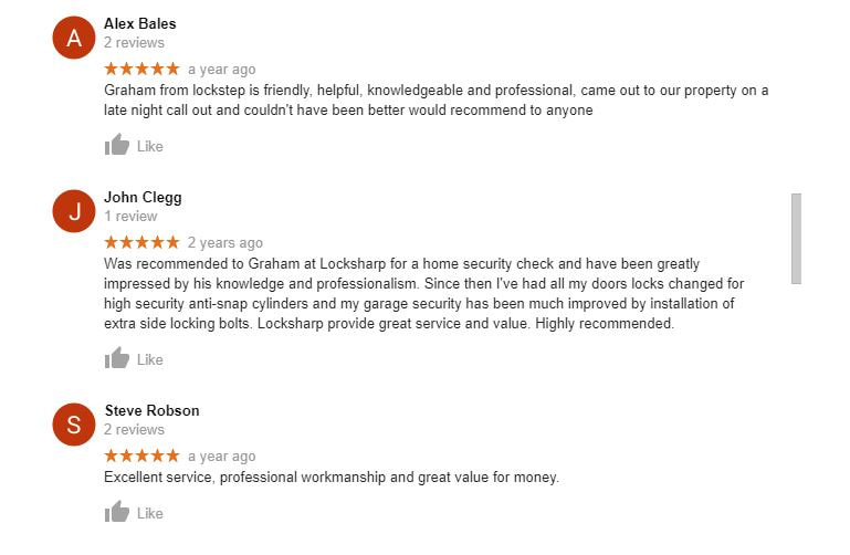 Halifax Locksmith Google Review Locksharp